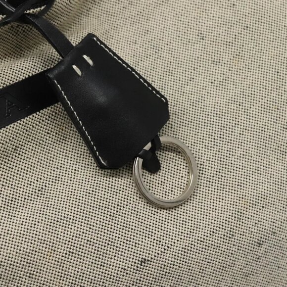 PRADA Sports Tote Bag Canvas Beige Silver Auth bs27440 - Picture 10 of 16